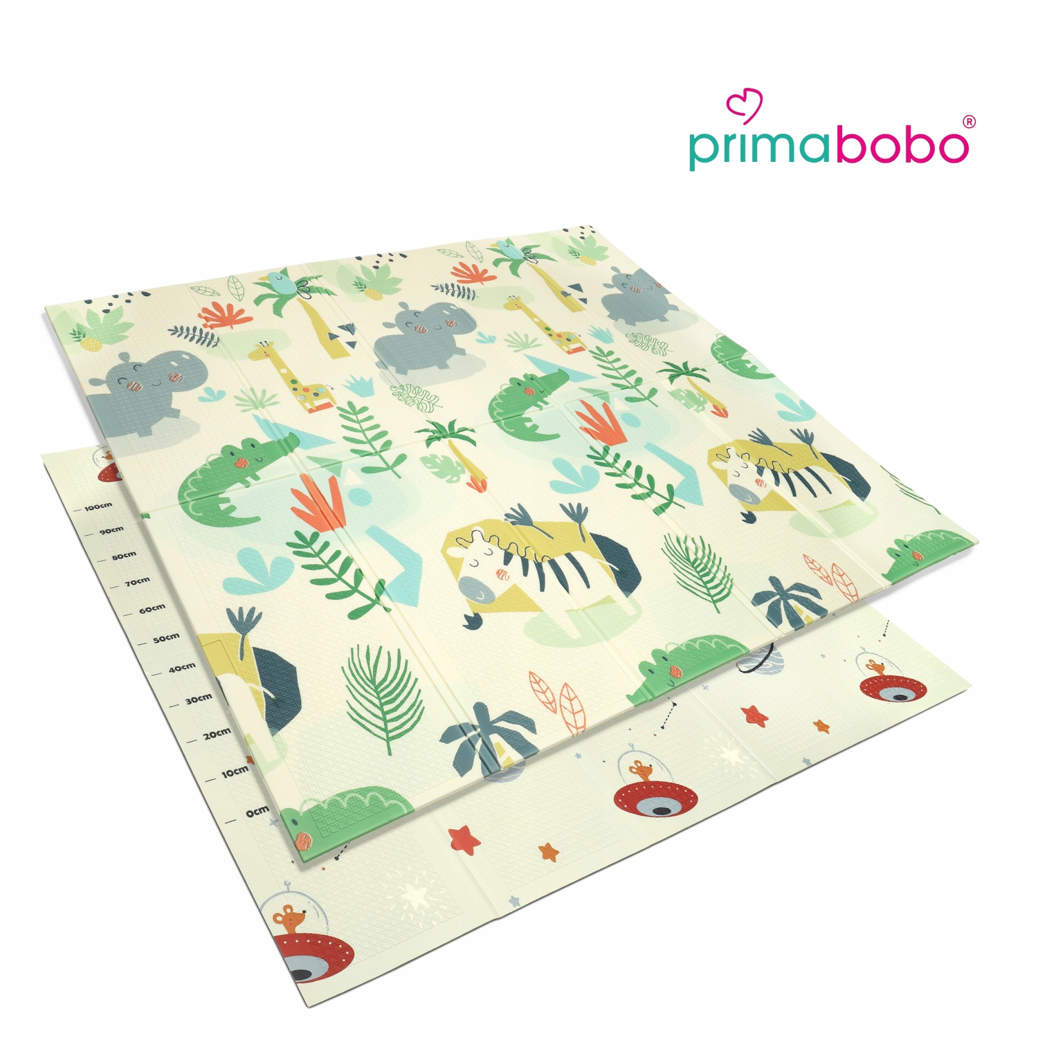 PRIMABOBO DWUSTRONNA MATA EDUKACYJNA UFO – Idealna przestrzeń do zabawy dla Twojego dziecka