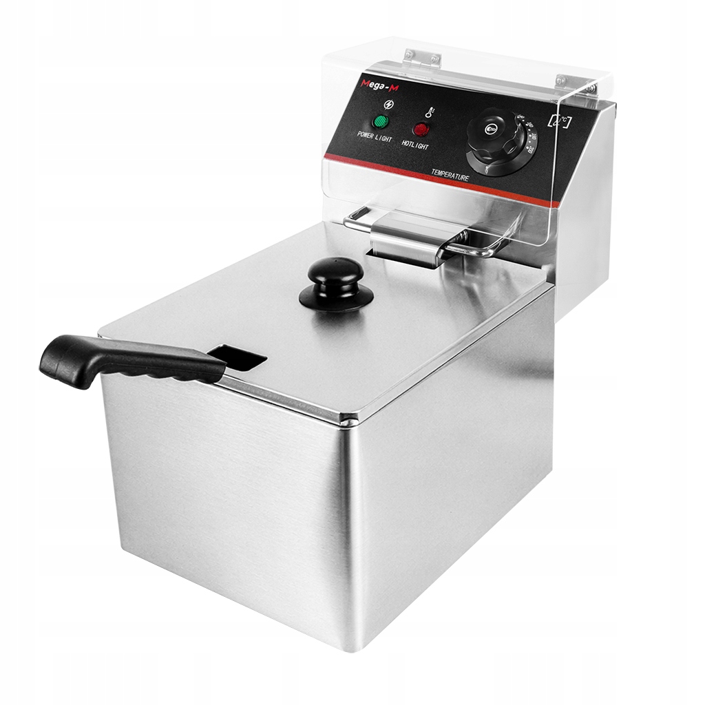 Frytownica Elektryczna 8L POJEDYNCZA Gastronomiczna Mega-M – Wydajność i jakość smażenia