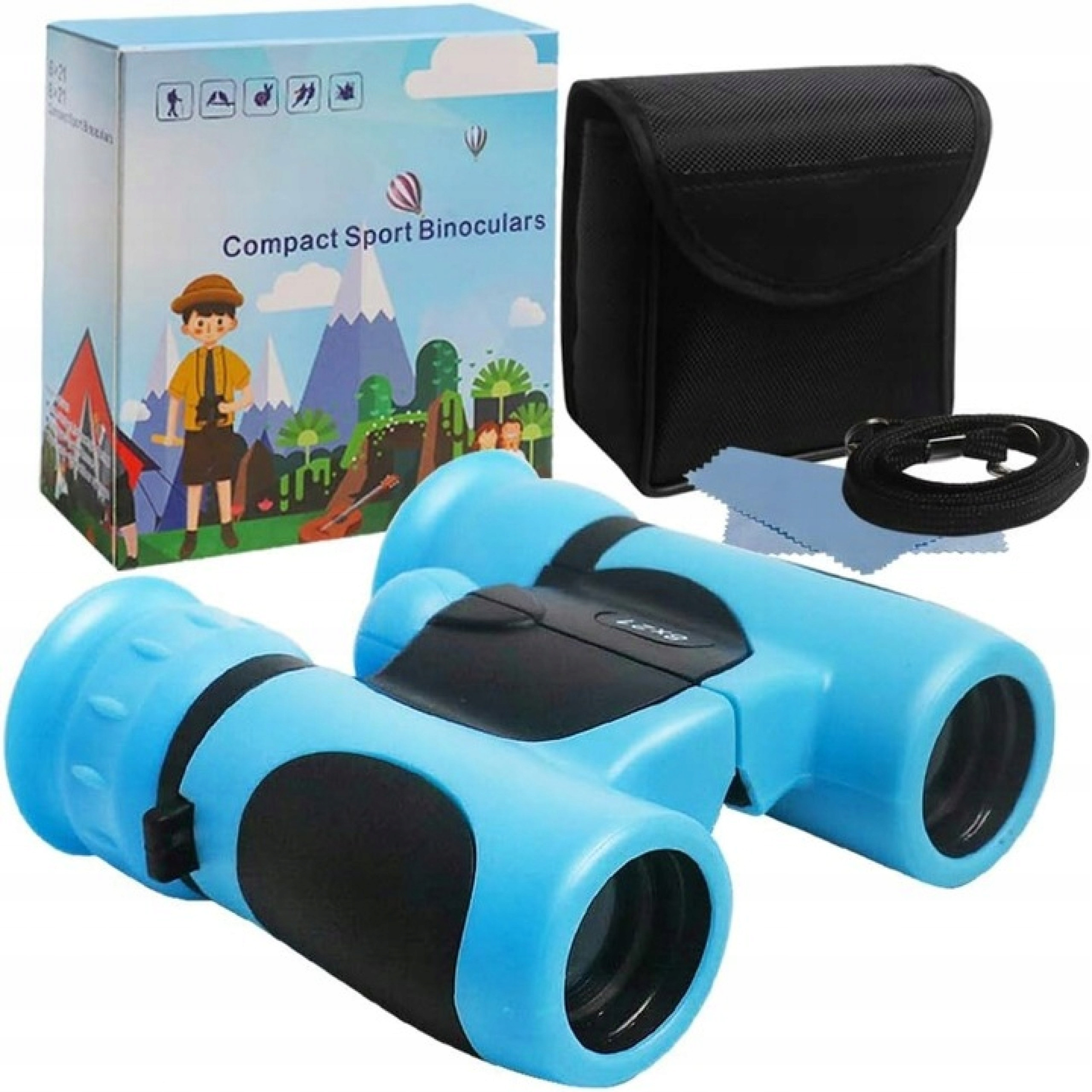 W zestawie z praktycznym futerałem i smyczą