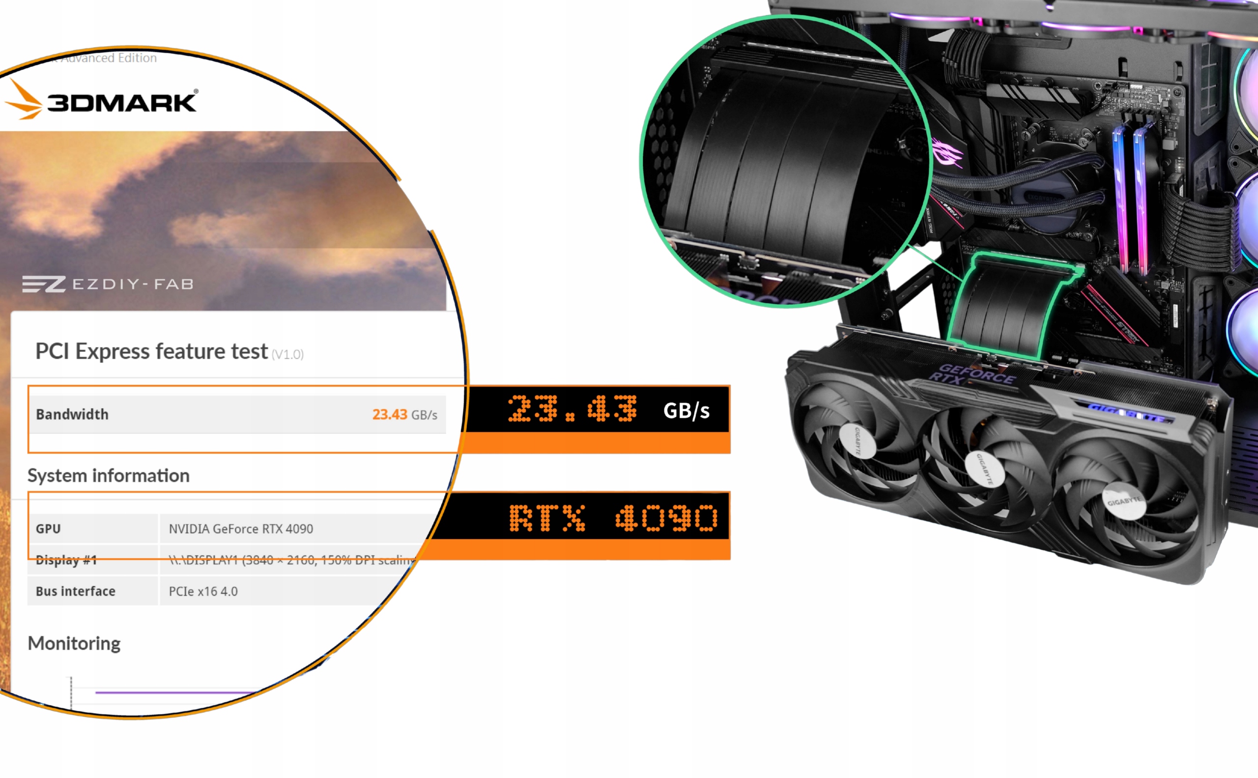 Wysoka przepustowość transferu danych