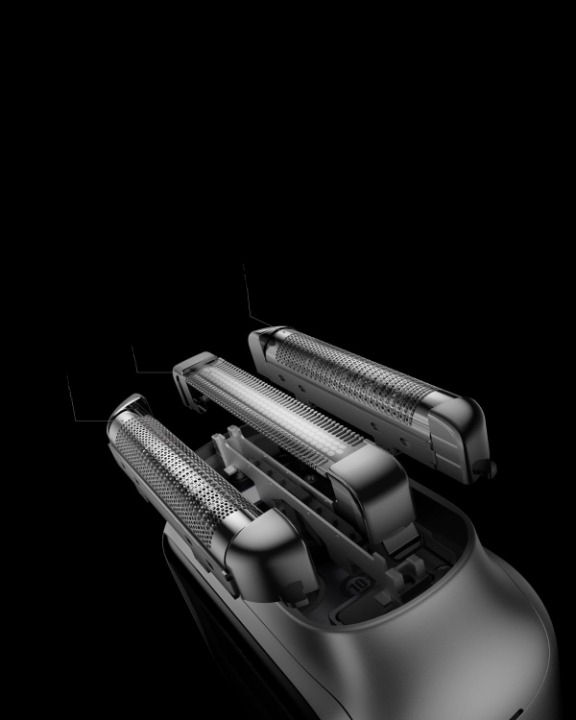 Innowacyjna technologia golenia – 12000 obrotów na minutę