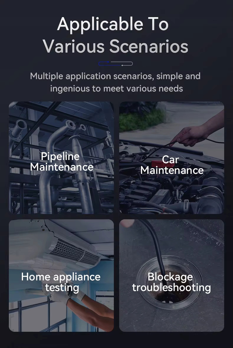 Kamera inspekcyjna endoskopowa z ruchomą głowicą E6257 – Niezawodne narzędzie do diagnostyki