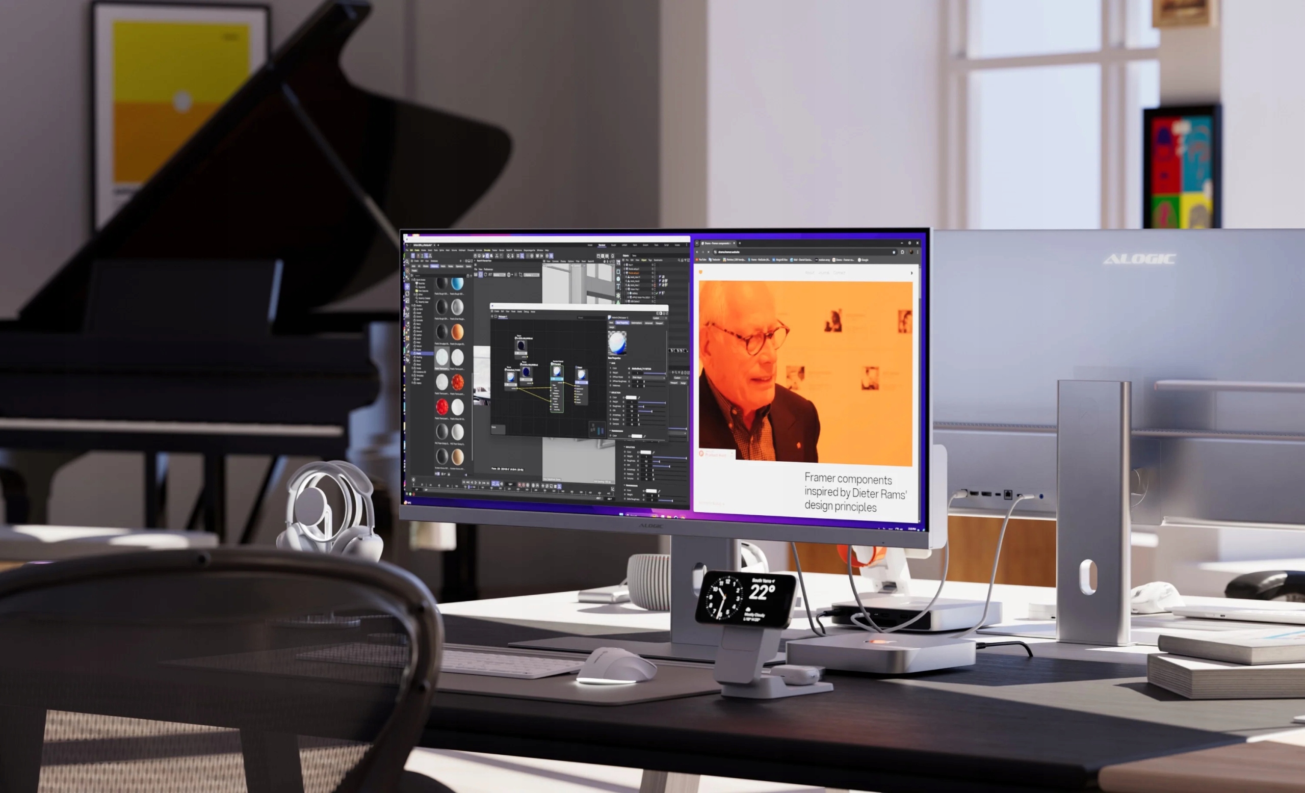 Doskonała łączność – HDMI, DisplayPort, Ethernet i audio