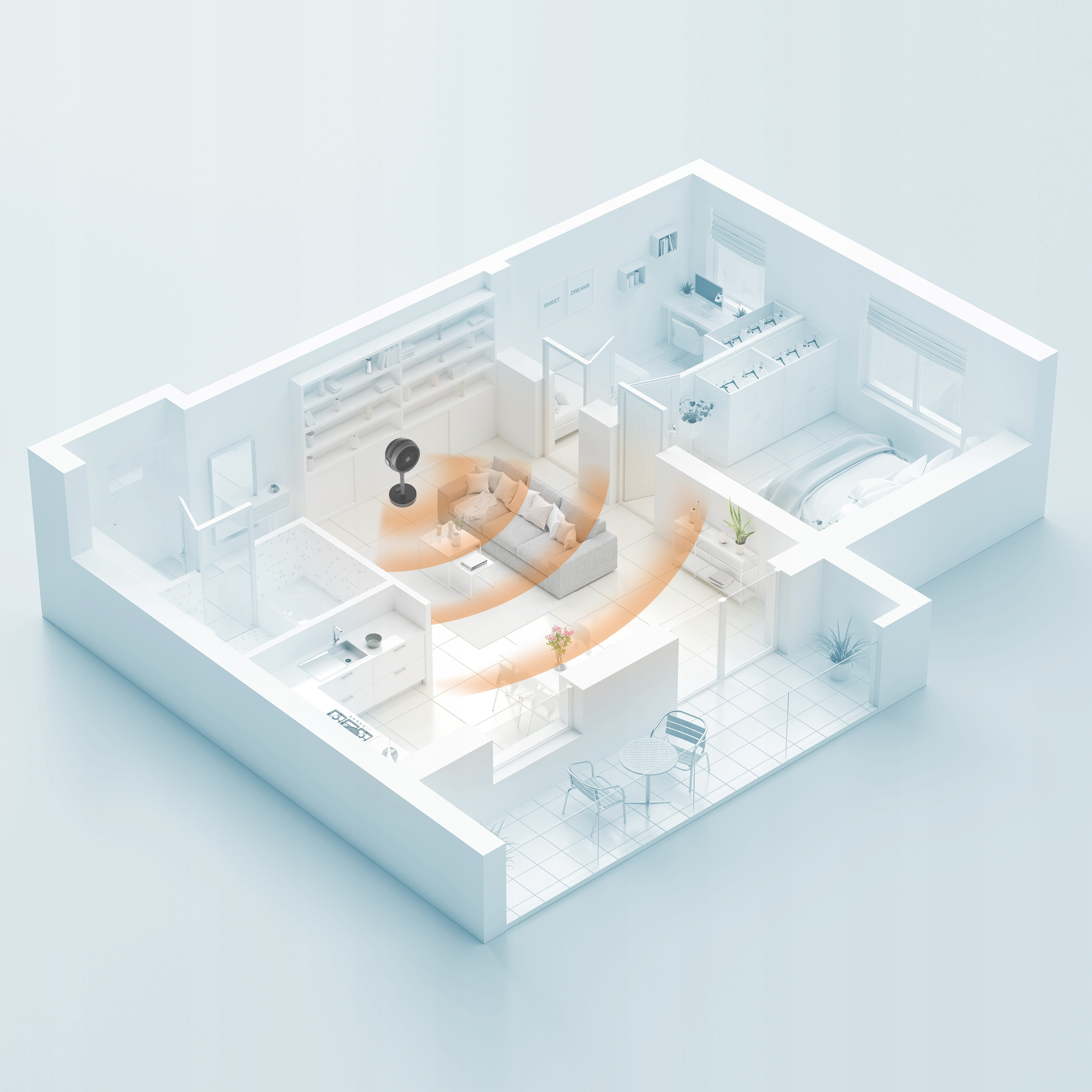 Farelka elektryczna Grzejnik Yoer 1800W – Wydajne ogrzewanie i chłodzenie