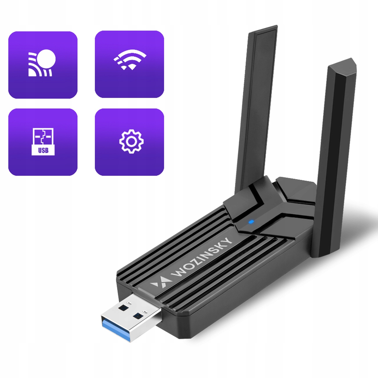 Wydajność do 1800 Mbps – Idealny do pracy, streamingu i gier online