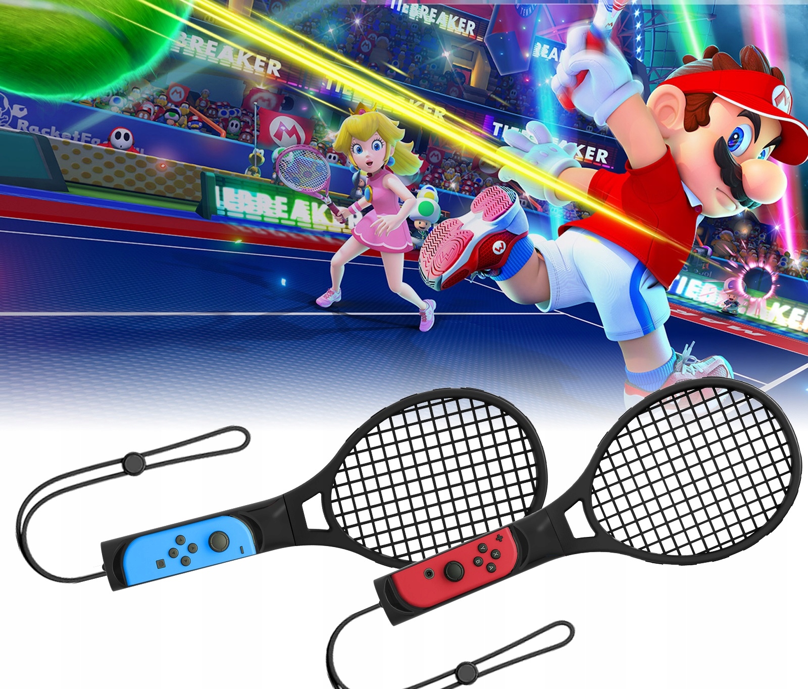 Idealne do gier takich jak Mario Tennis