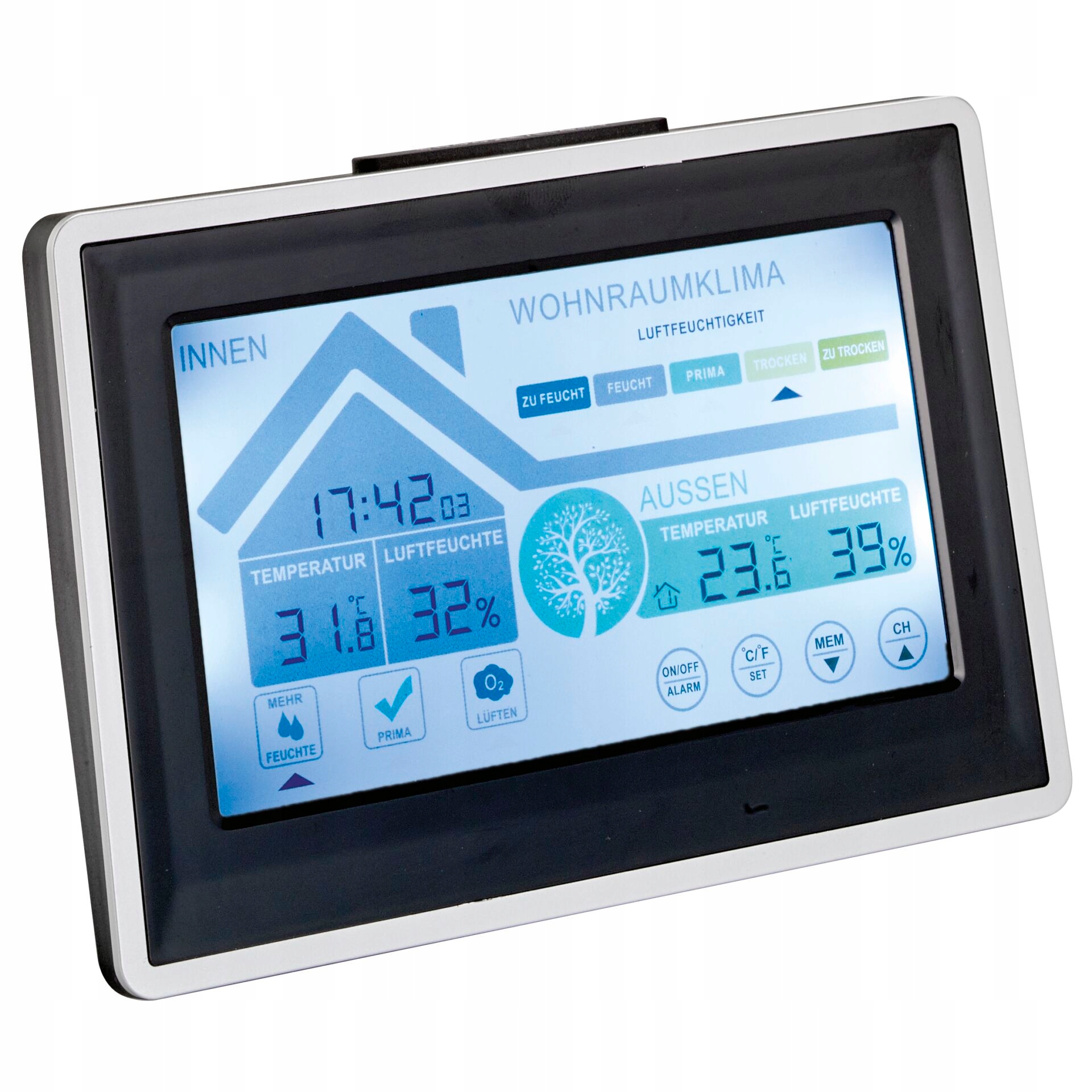 Czytelny wyświetlacz LCD – wygoda użytkowania