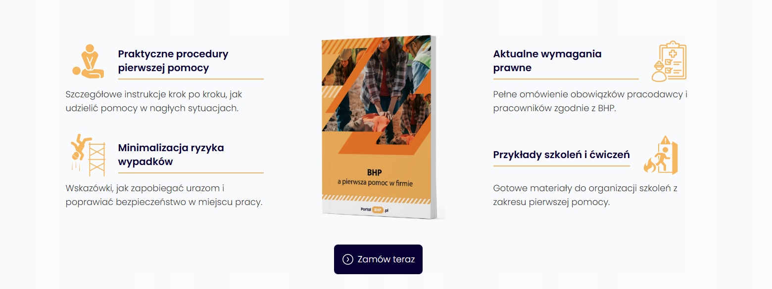 Zasady pierwszej pomocy w firmie