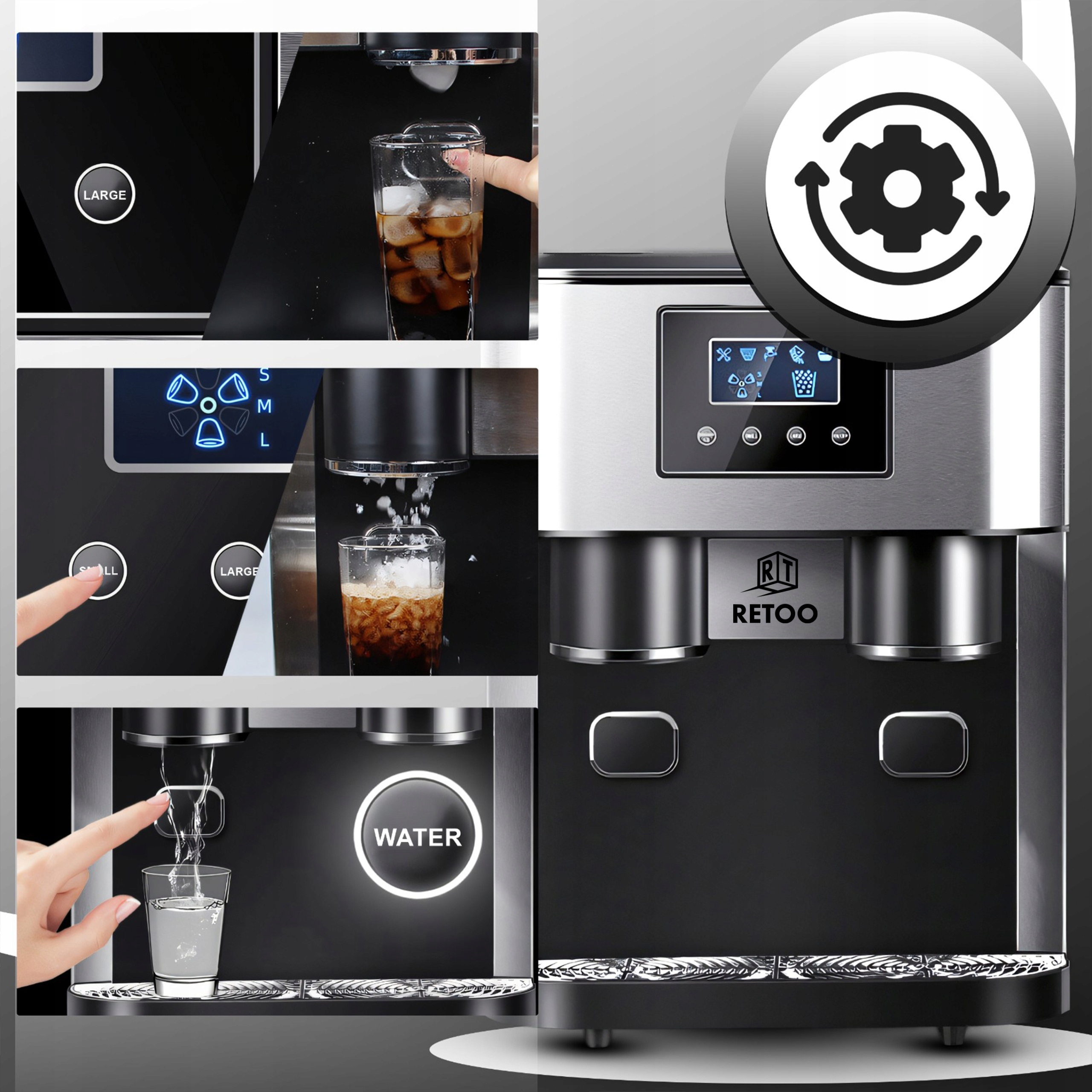 Ekspresowa produkcja lodu dzięki technologii FastIcePro™