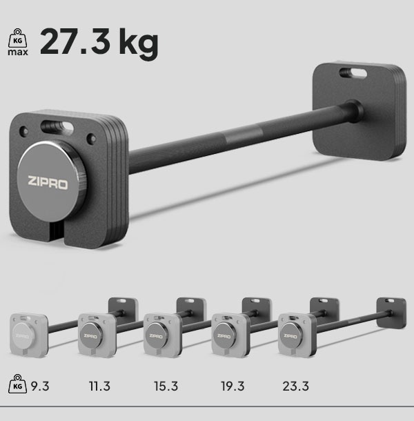 ZIPRO Sztanga SQUARE 26,5 kg