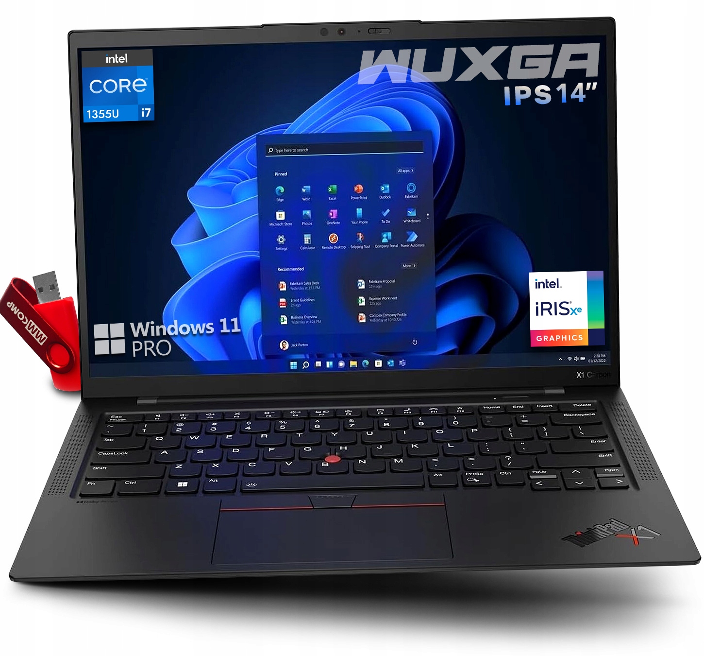 Laptop Lenovo ThinkPad X1 Carbon i7 – Wydajność i elegancja w jednym
