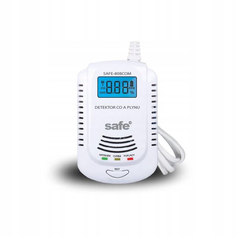 Funkcja pamięci – monitorowanie najwyższych wartości gazu