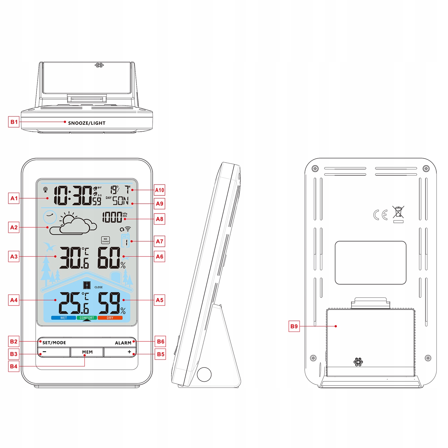 Kompaktowy design idealny do każdego wnętrza