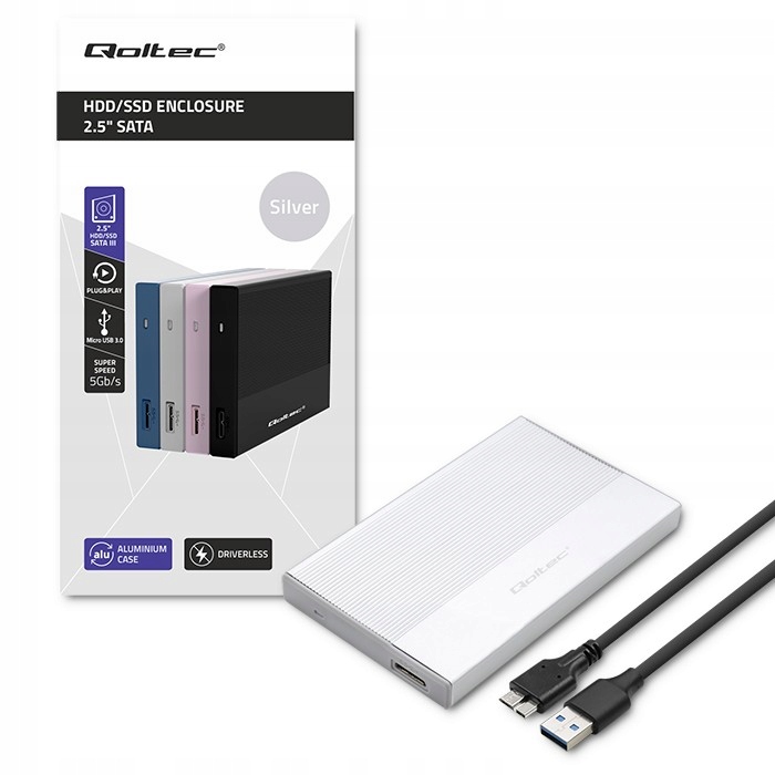 Wysoka prędkość transferu danych dzięki USB 3.0