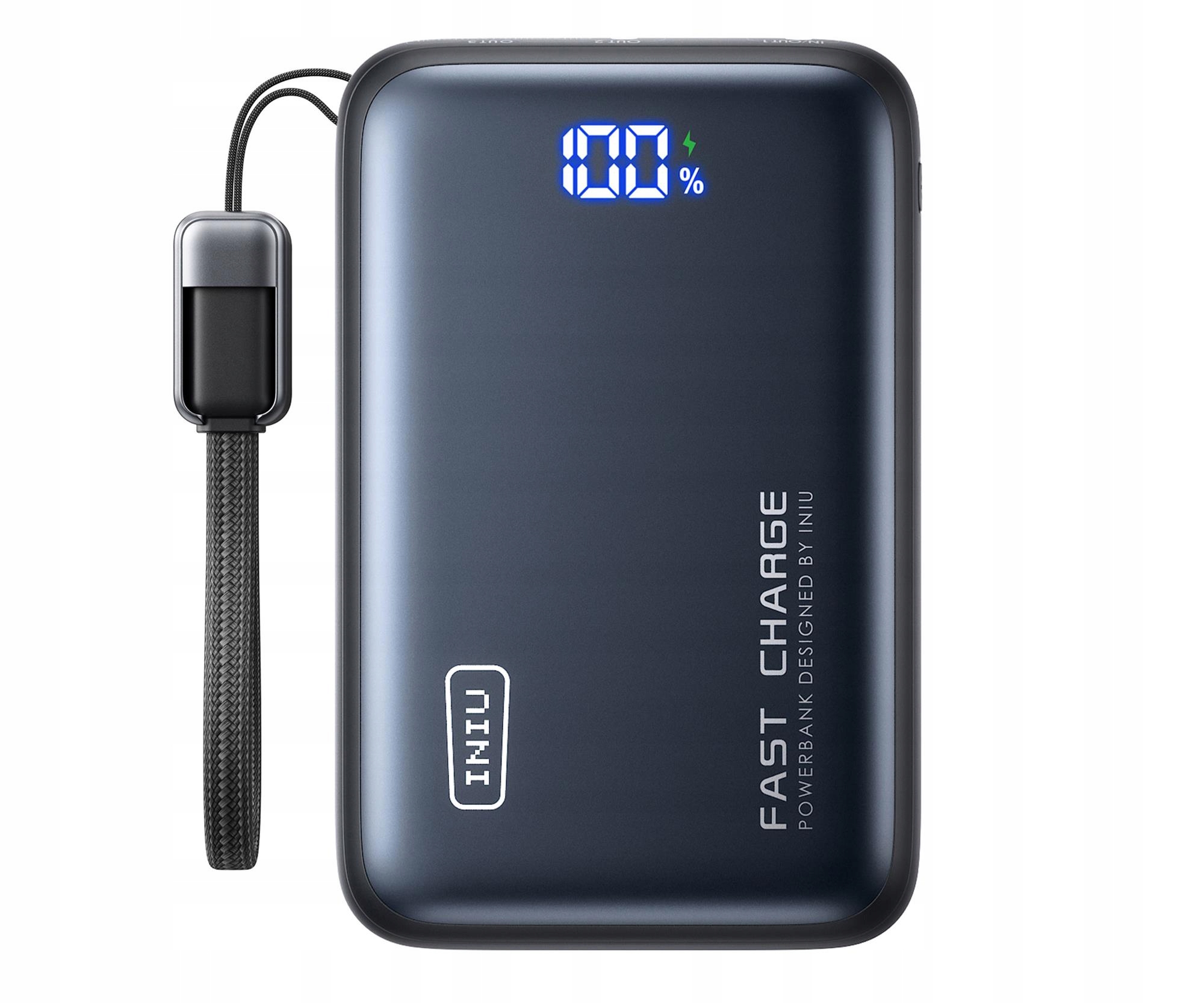 INIU P62-P1 – Powerbank 20000 mAh w kolorze czarnym