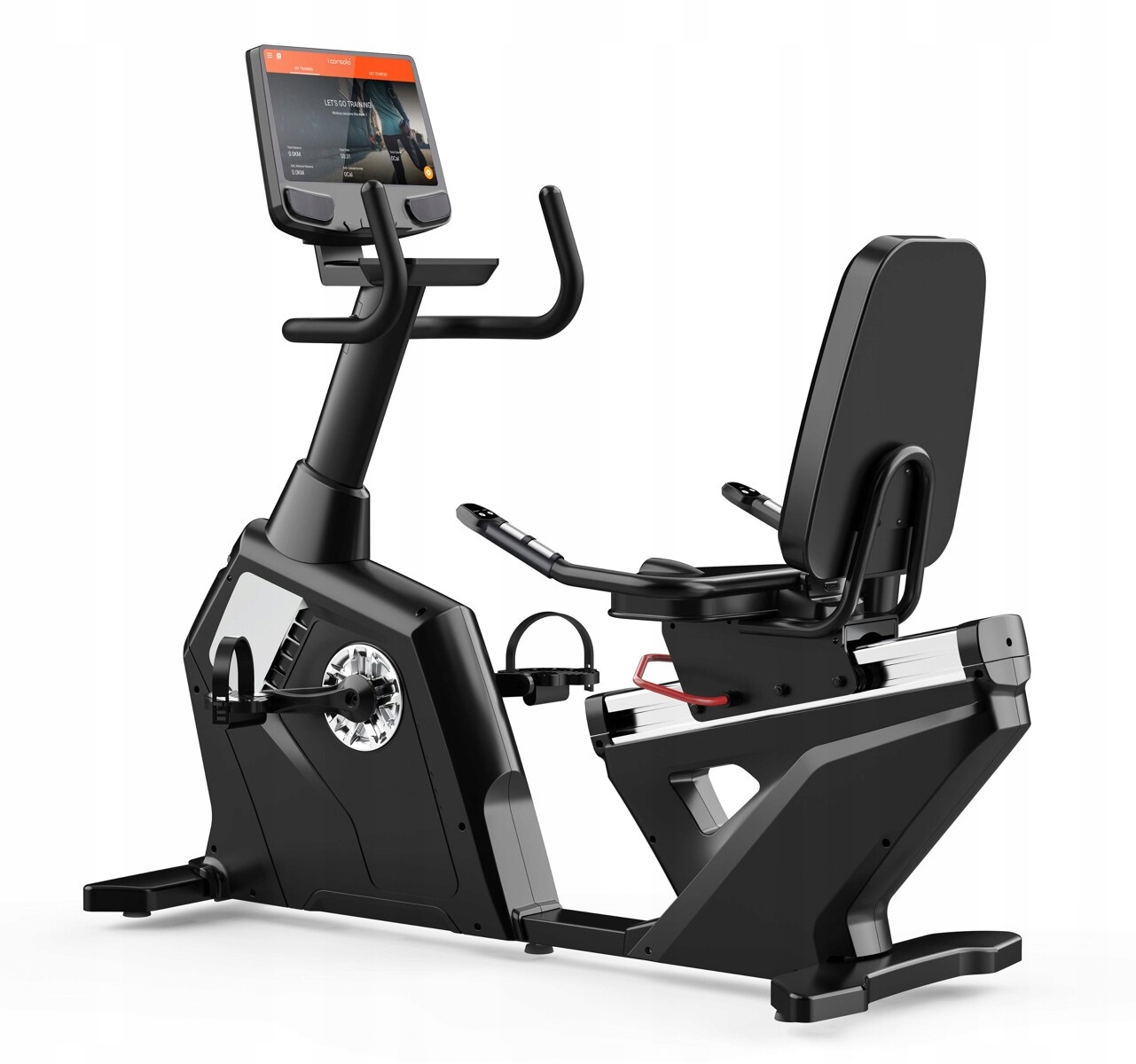 Rower Treningowy Elektromagnetyczny Poziomy Gymost R11 V5 TFT 15.6 – Komfort i nowoczesna technologia