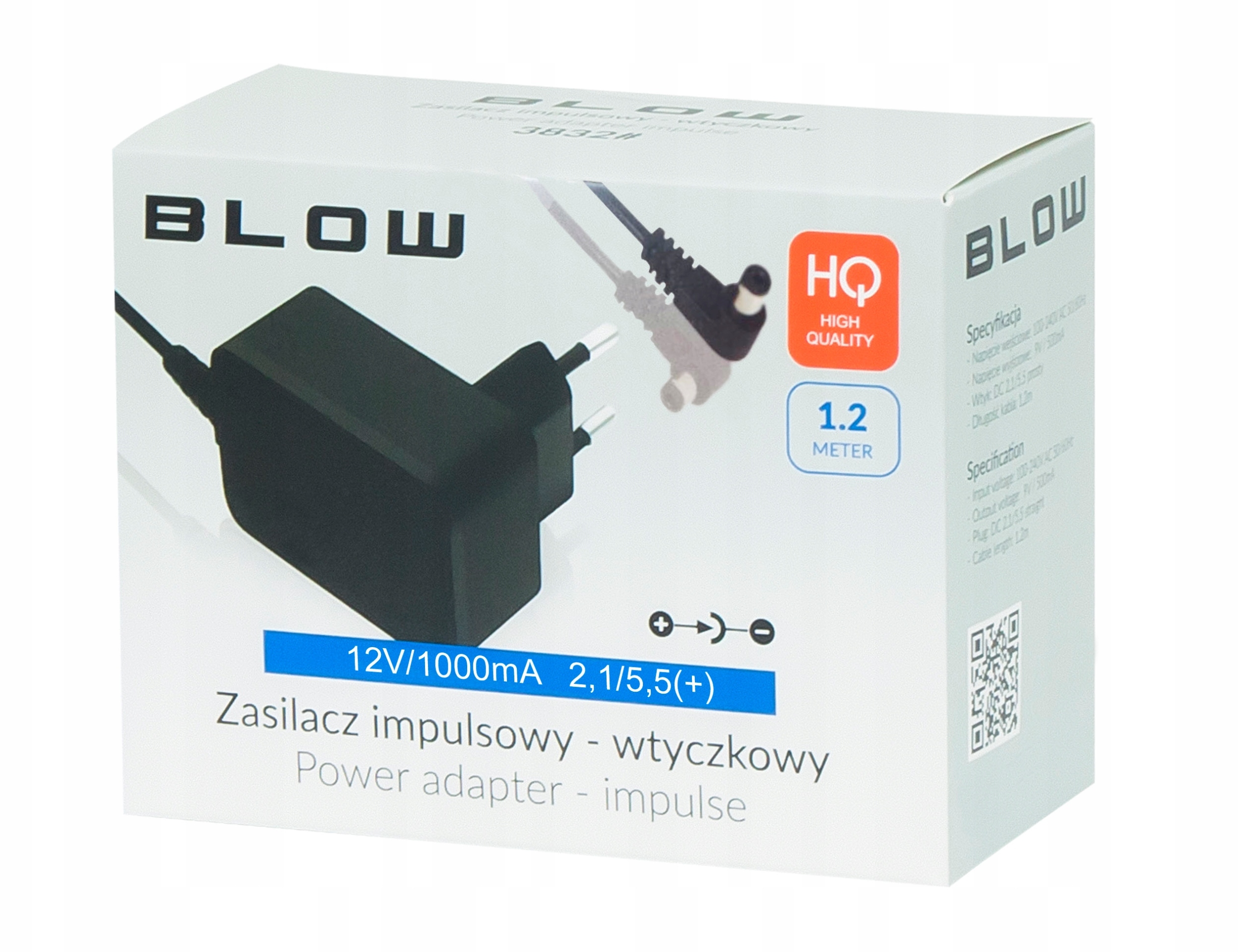 Długość kabla 1,2m – Wygoda w użytkowaniu