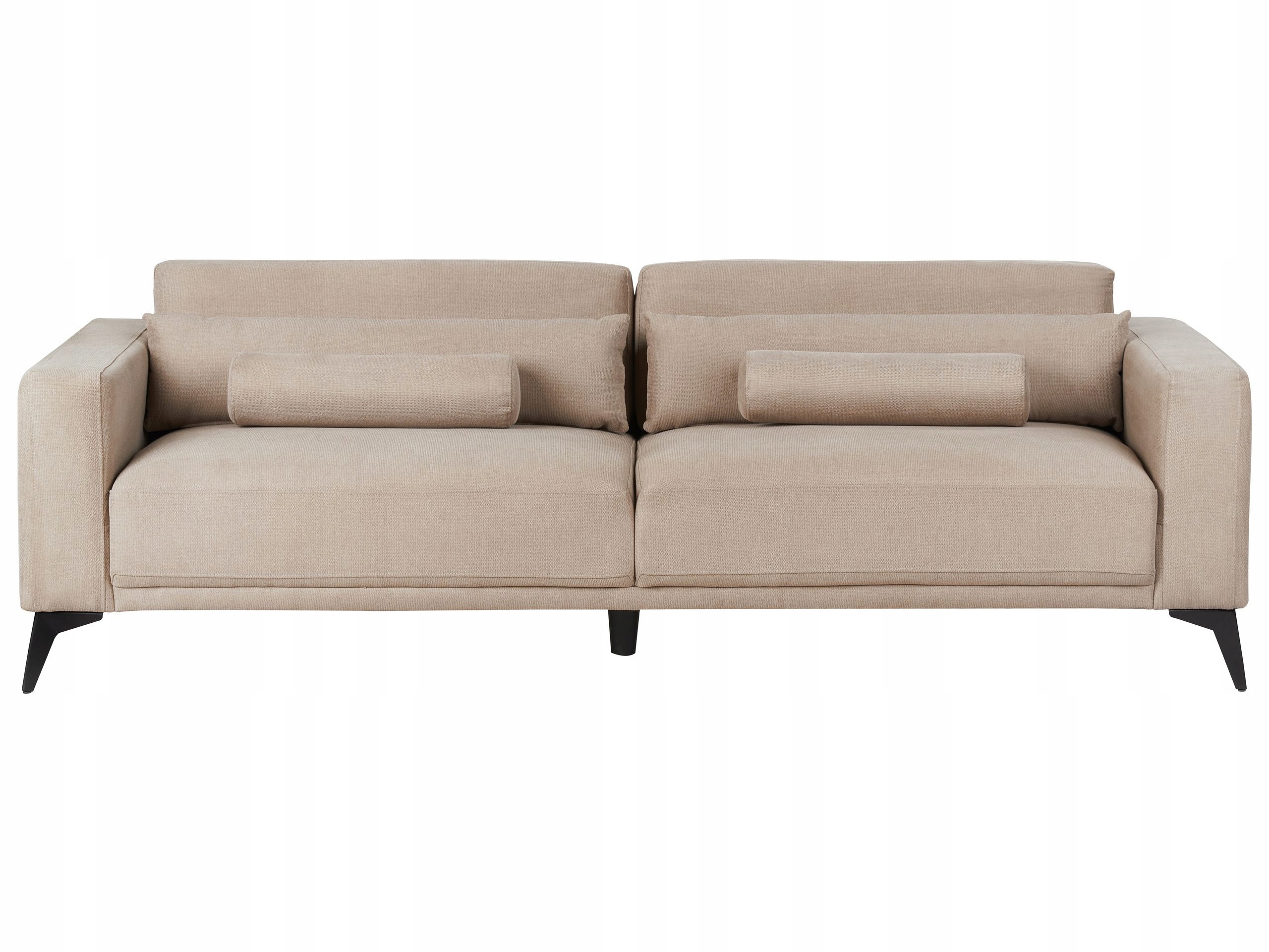 Sofa 3-osobowa beżowoszara ANGE Lumarko – Komfort i styl w Twoim wnętrzu
