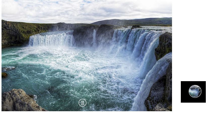 HUAWEI nova 3i camera AI scenes waterfall