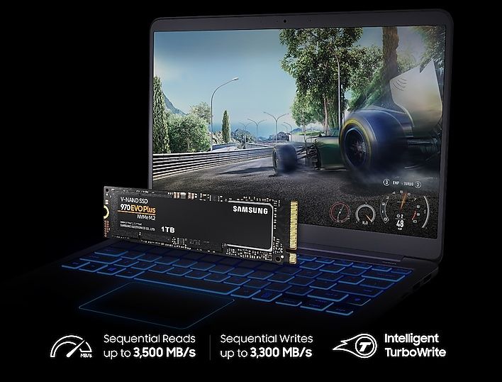 Samsung 970 EVO Plus 500 GB M.2 2280 PCI-E x4 Gen3 NVMe (MZ 