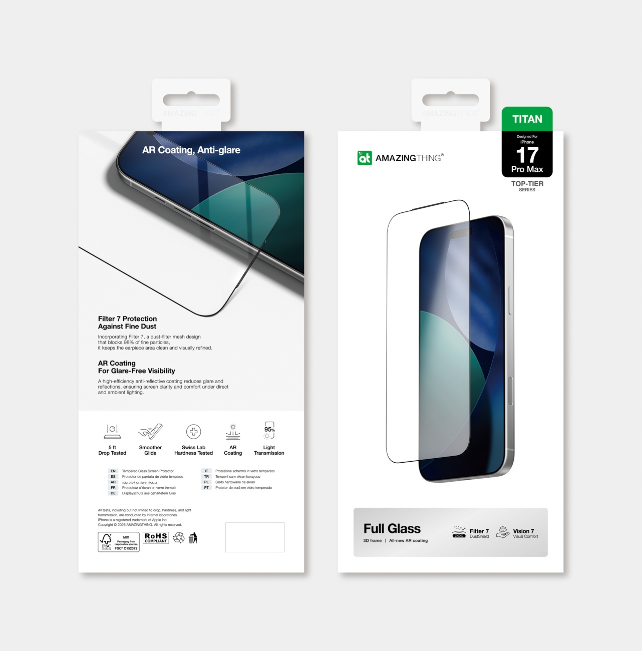 Ochrona przed kurzem z filtrem 7