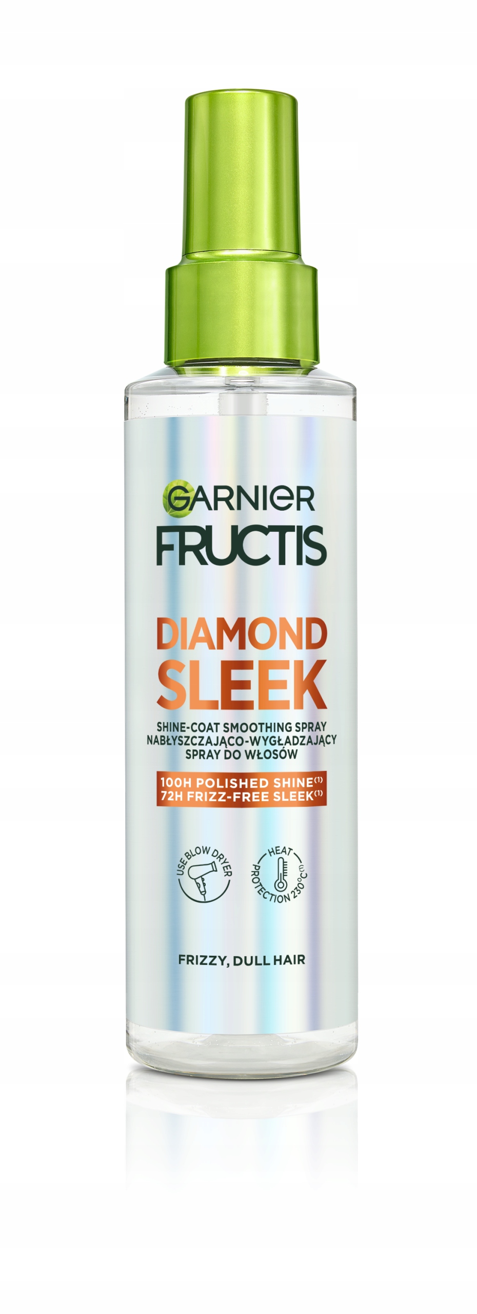 Garnier Fructis Diamond Seek – Wygładzający spray do włosów z olejkiem 150 ml