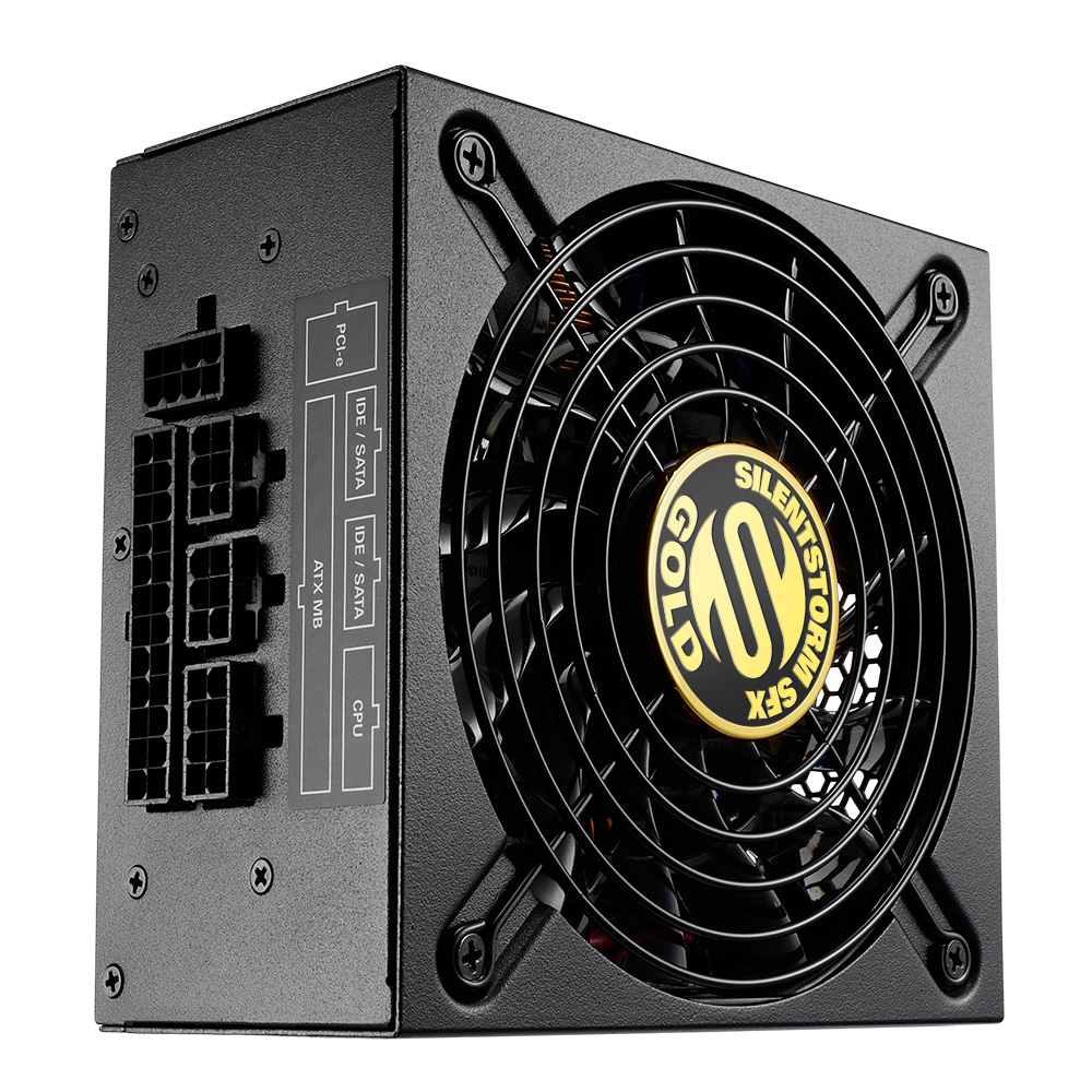 Zasilacz Sharkoon SilentStorm SFX 500W – Wydajność i niezawodność w kompaktowej formie
