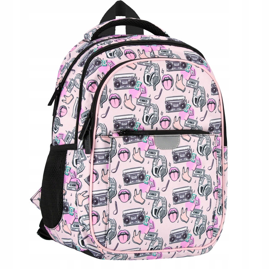 Plecak Music STK-15 PB 1/12 – Wygodny i funkcjonalny plecak szkolny