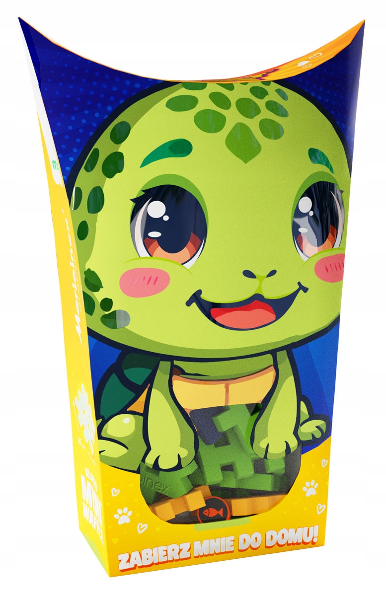 Klocki wafle mini PocketPets Żółw 06989 – Kreatywna zabawa dla dzieci