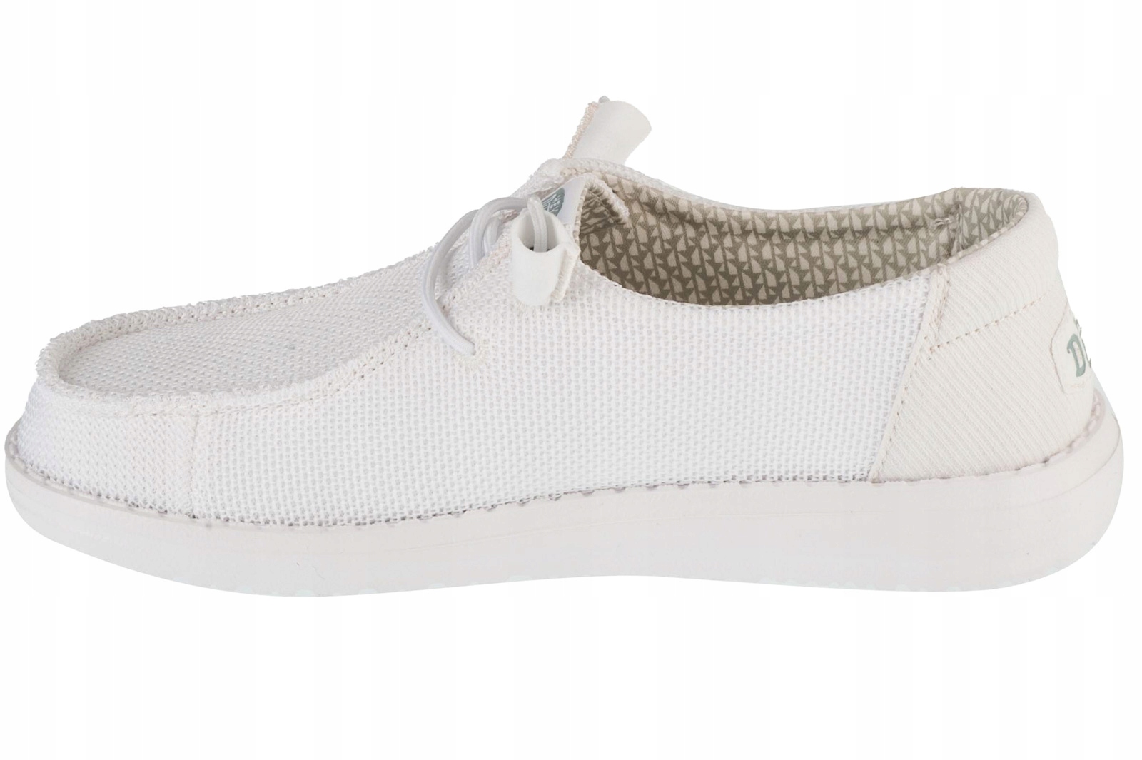 Hey Dude Wendy Stretch Sox – Damskie Buty Sneakers w Kolorze Białym