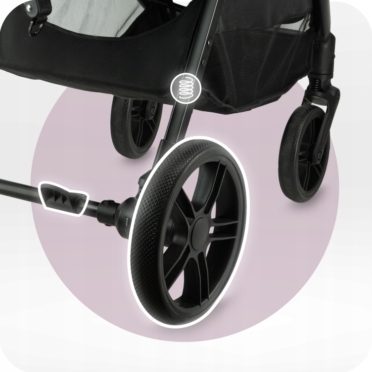 Wysokiej jakości koła z pianki EVA – idealne na każdy teren