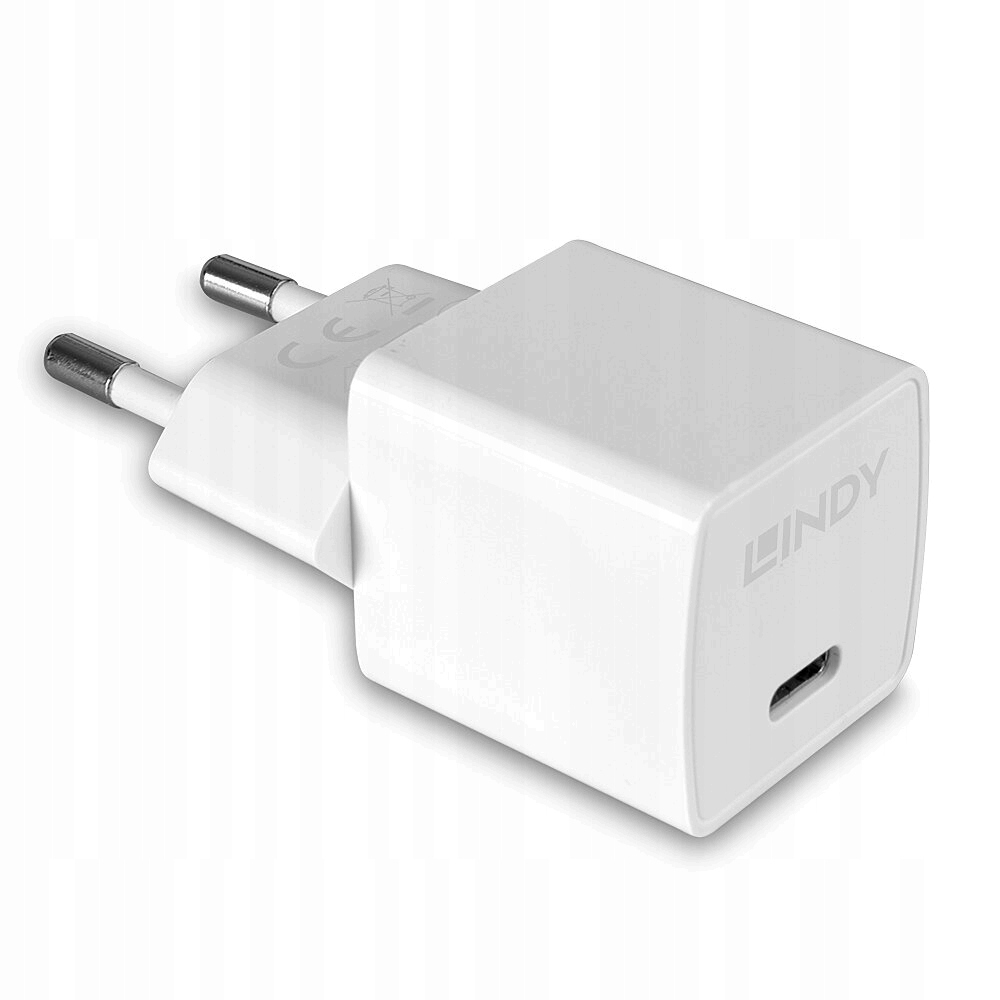 Ładowarka Lindy 20W USB Type C GaN – Szybkie i efektywne ładowanie