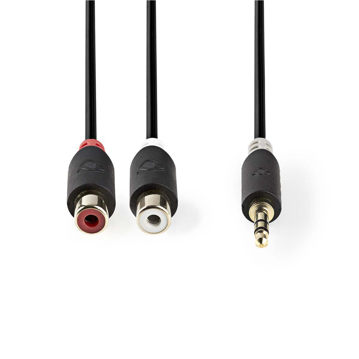 Złącza: Jack 3.5 mm i 2x RCA