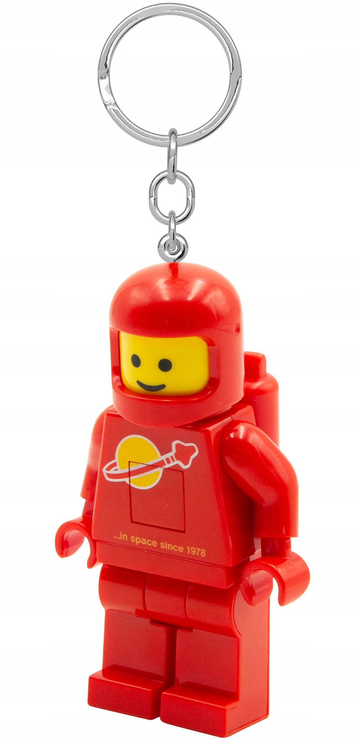 LEGO KE10HR Brelok z Latarką Czerwony Astronauta – Kosmiczny gadżet na każdą przygodę