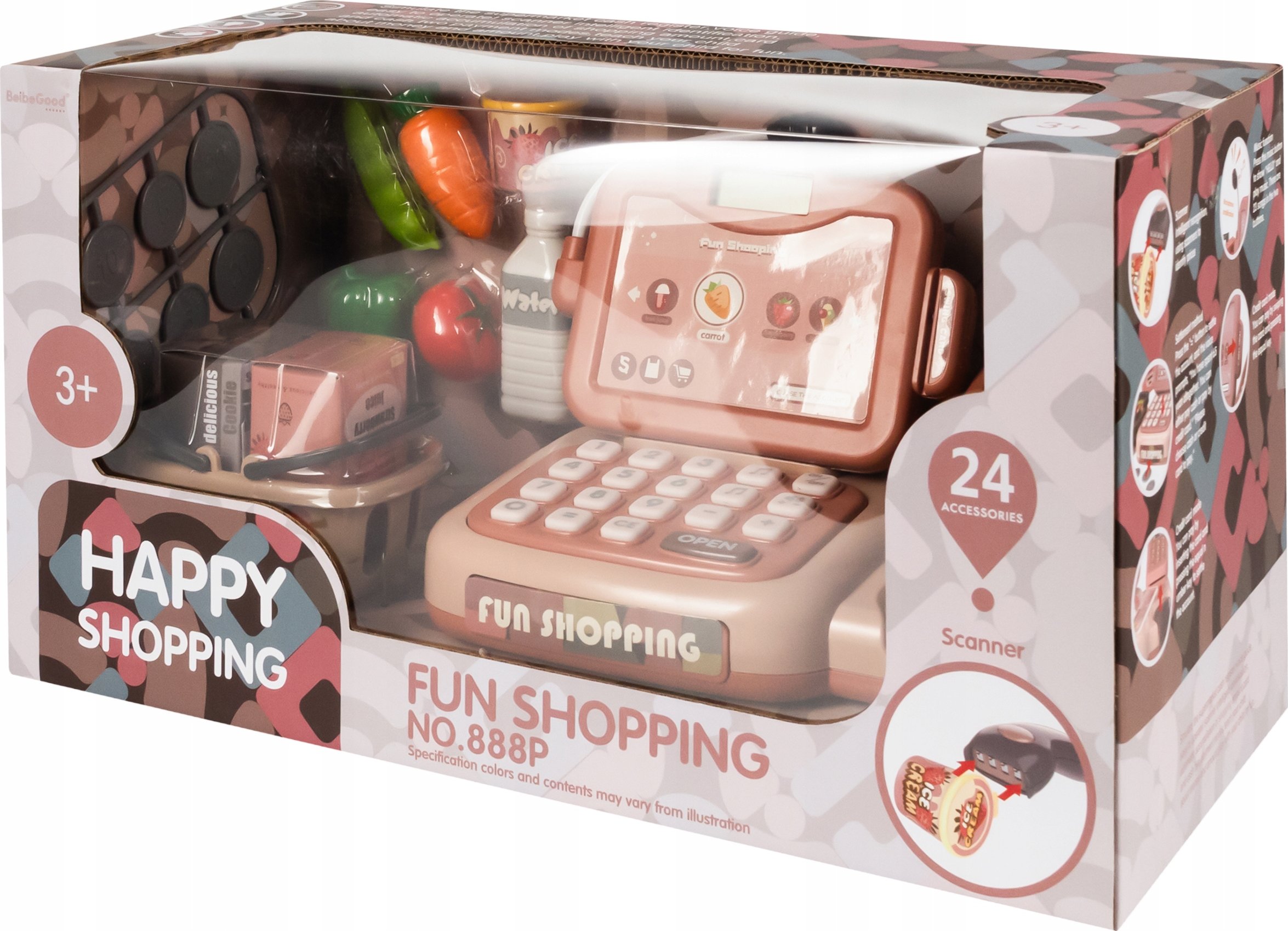 Duża Kasa Fiskalna Sklepowa Dla Dzieci – Interaktywna zabawa i nauka