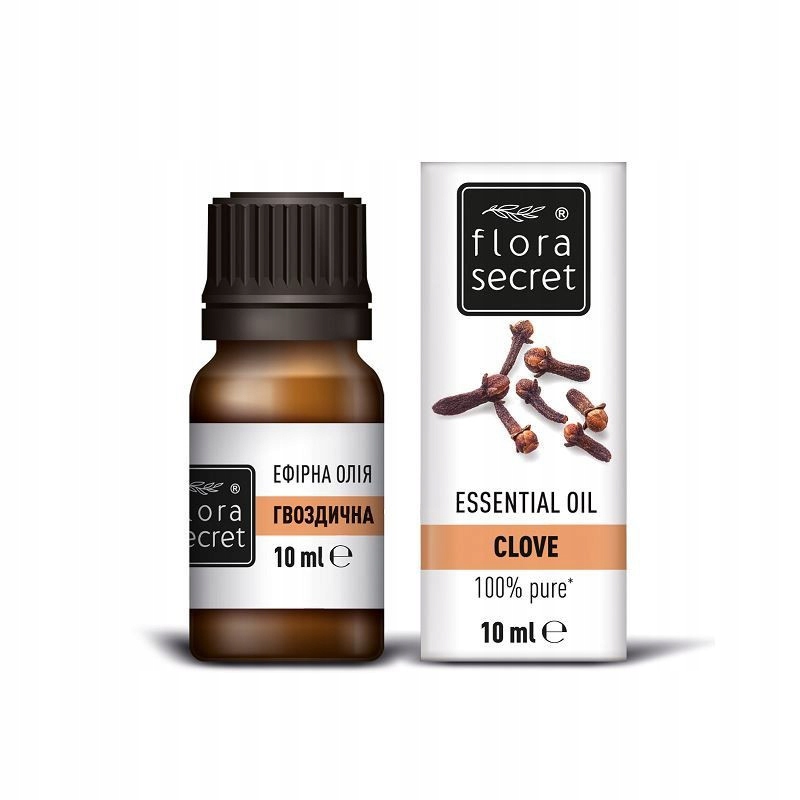 Olejek eteryczny Goździk Flora Secret 10 ml – harmonia dla ciała i umysłu