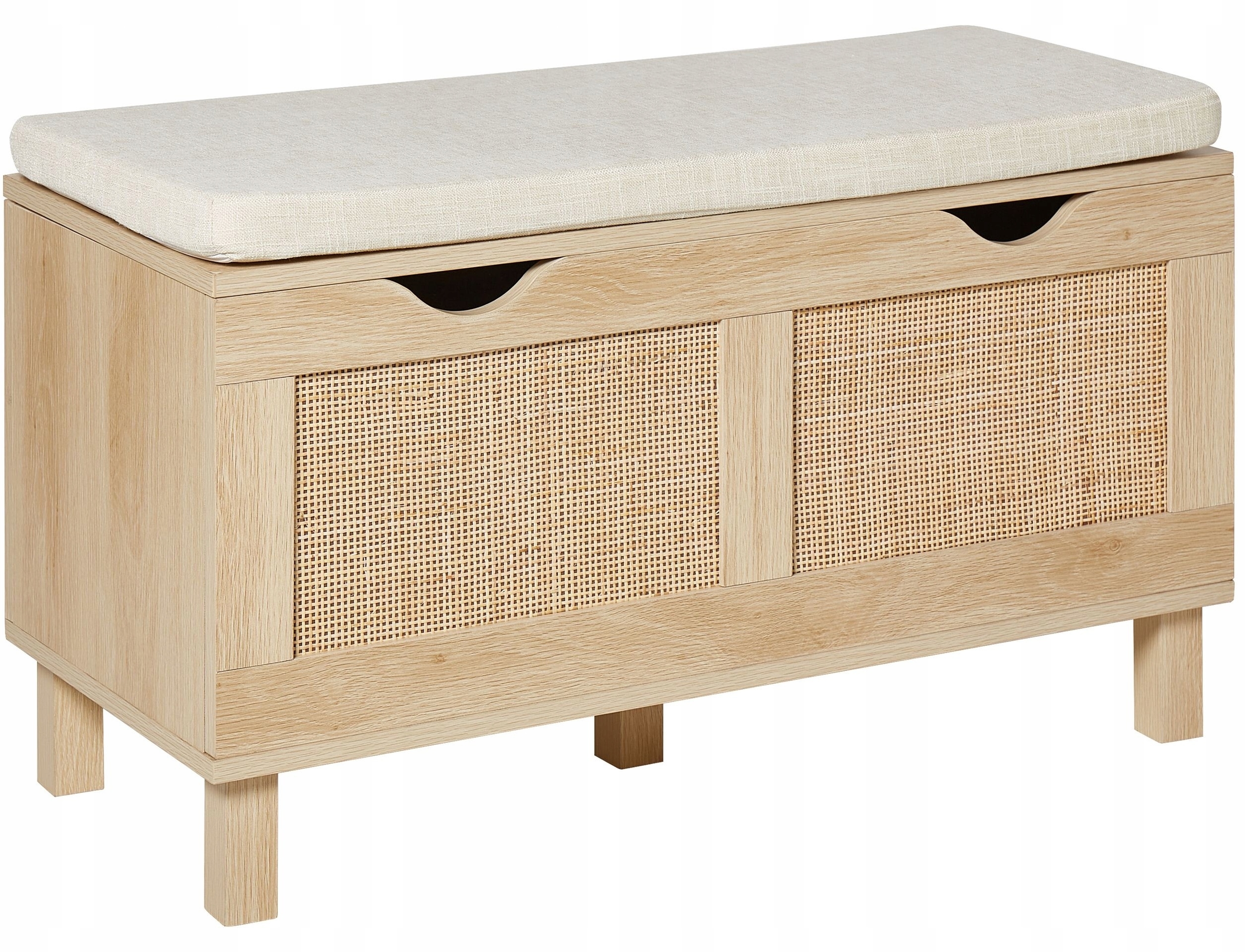 Ławka ze schowkiem WASHINGTON Jasnobrązowy – Styl i funkcjonalność w Twoim domu