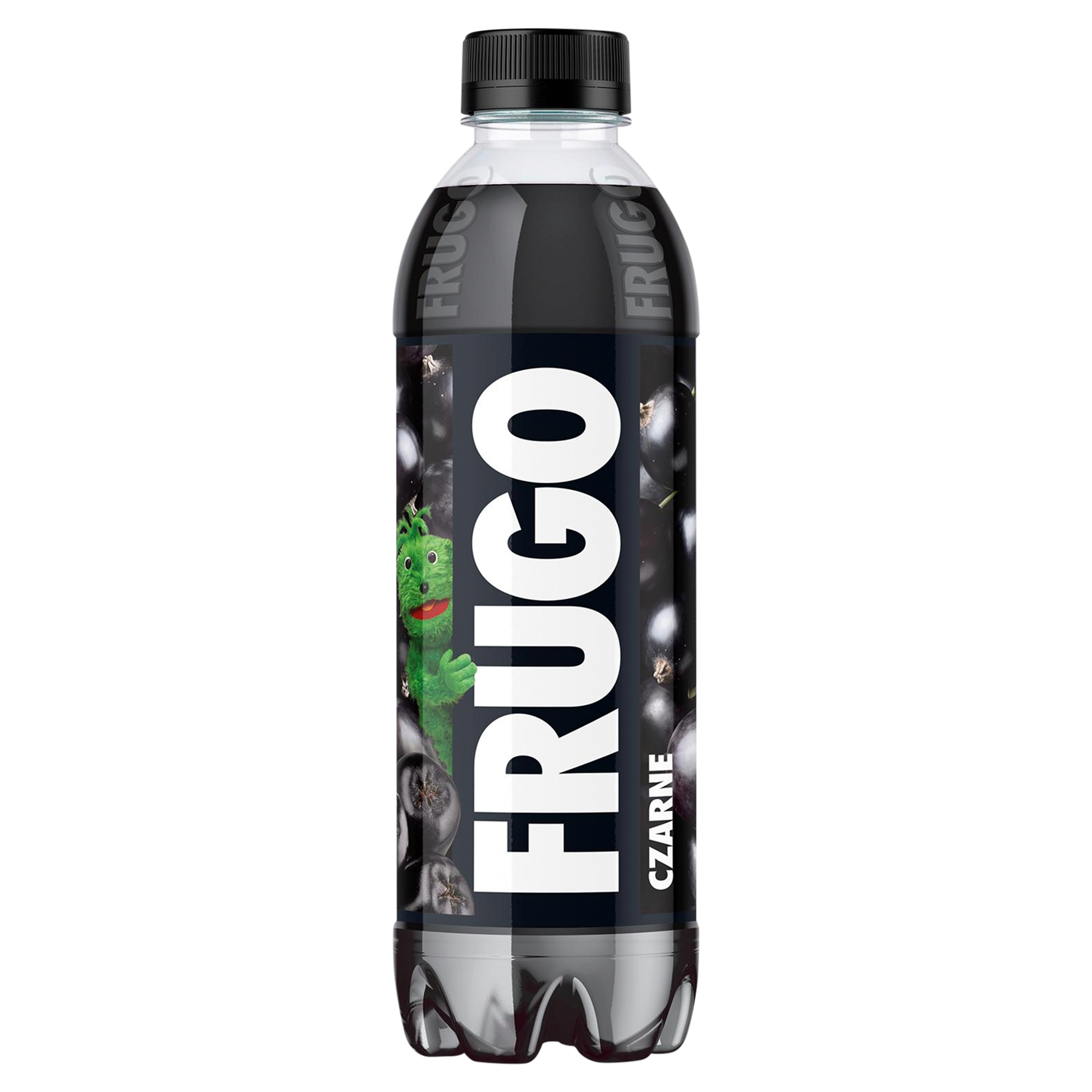 Frugo Czarne – Orzeźwiający napój wieloowocowy o smaku winogrona, czarnej porzeczki i aronii