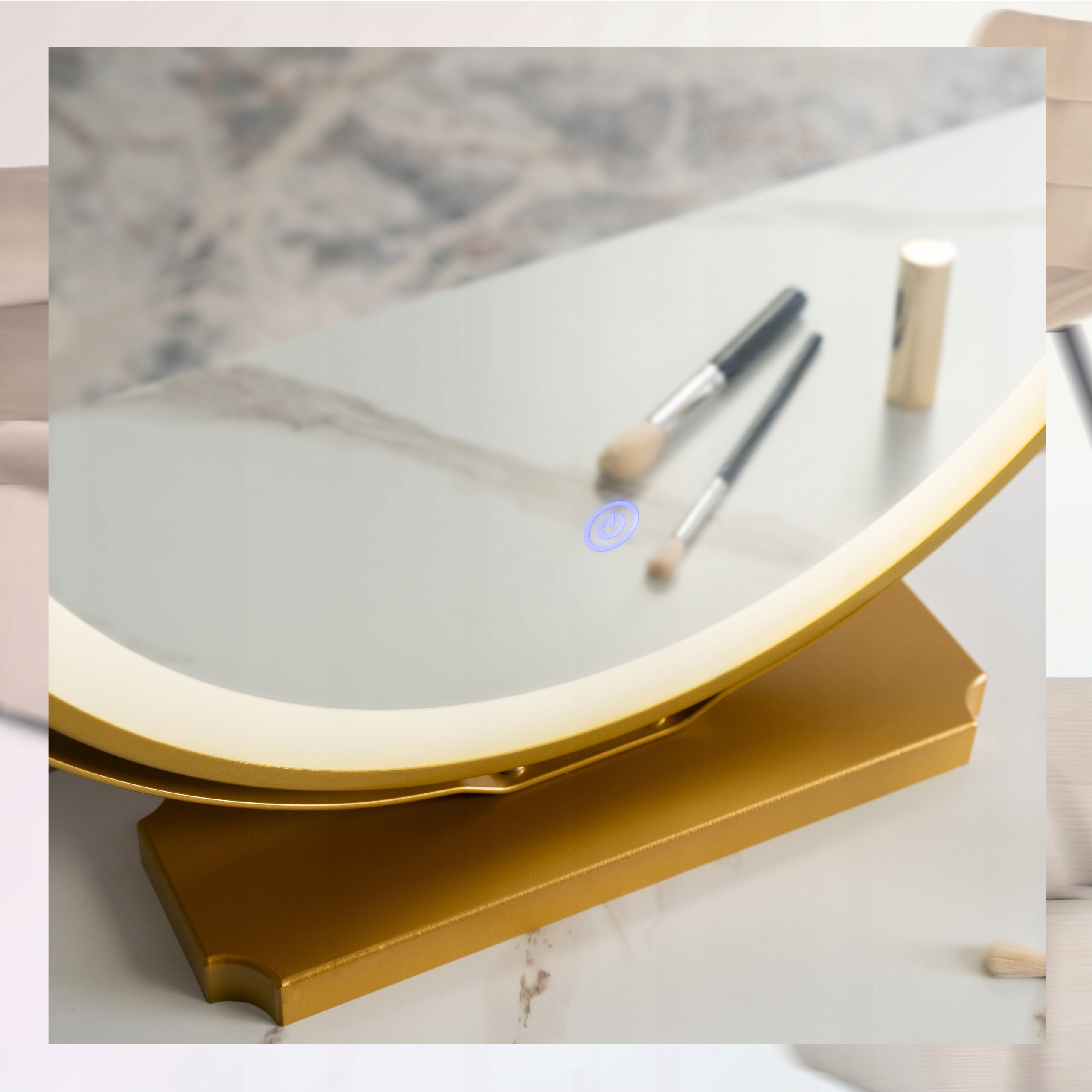 Lustro z podświetleniem LED – Nowoczesne oświetlenie dla każdej dziewczynki