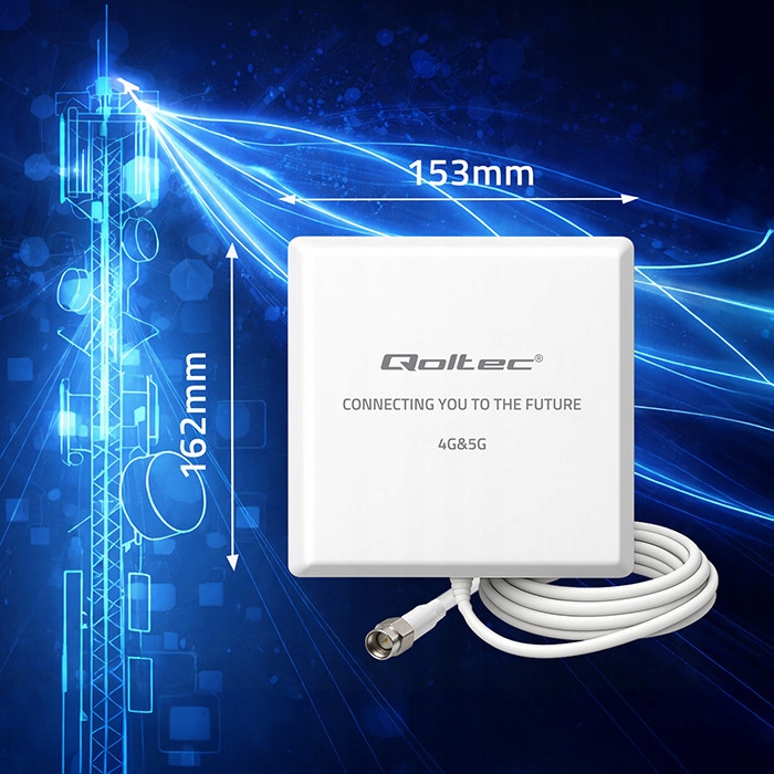 Zakres częstotliwości 600-2700 MHz oraz 3300-3800 MHz