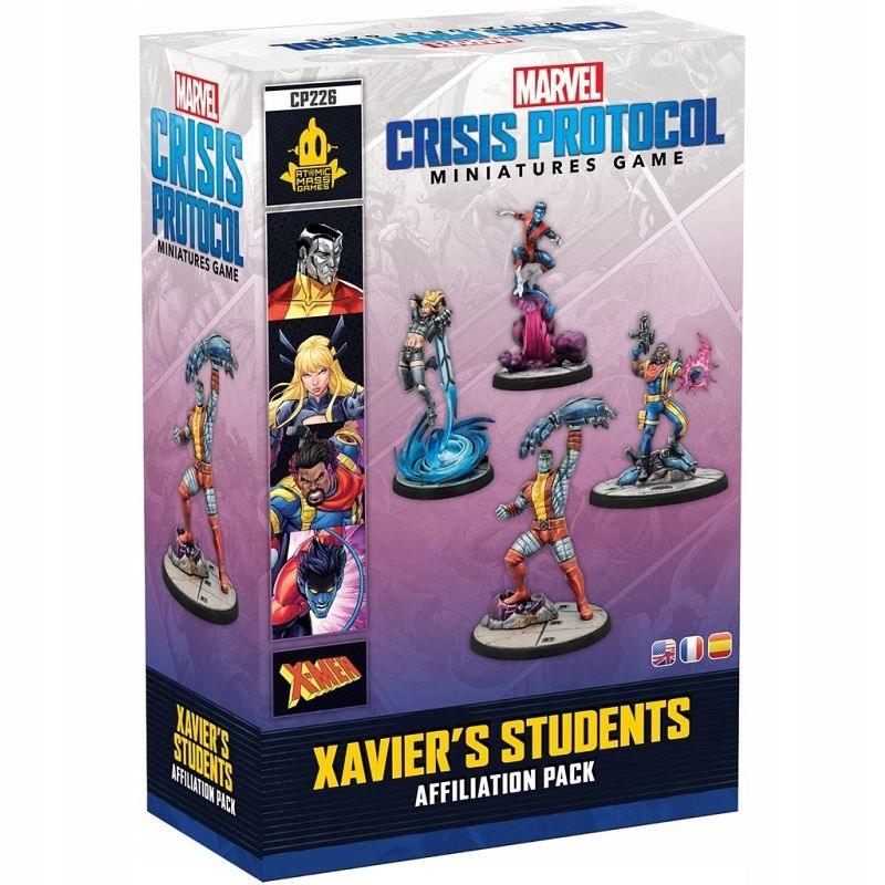 Marvel: Crisis Protocol - Pakiet Affiliation Xavier's Students – Rozszerz swoją kolekcję superbohaterów