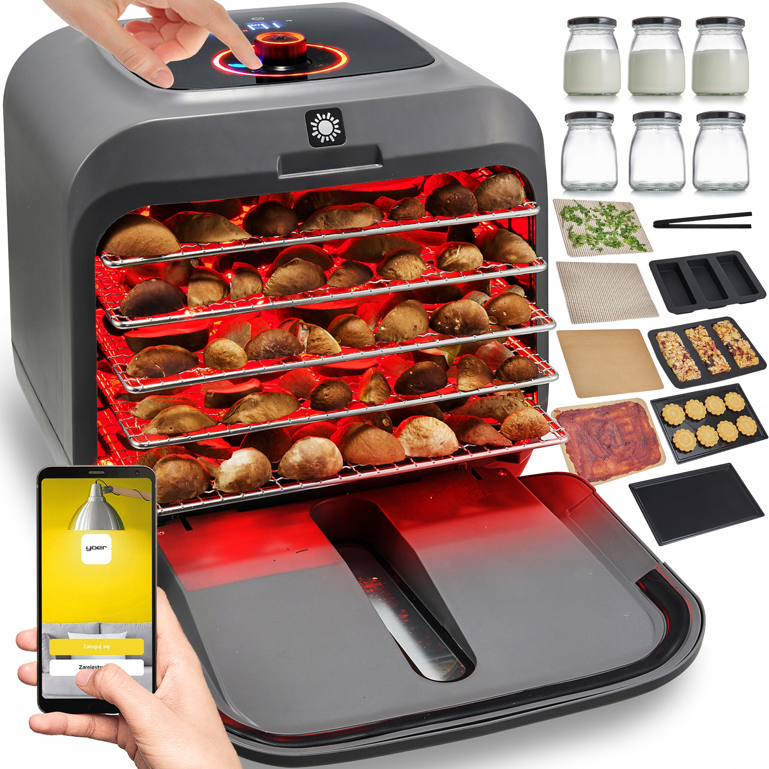 Wygodne akcesoria – Słoiki, foremki i tacki