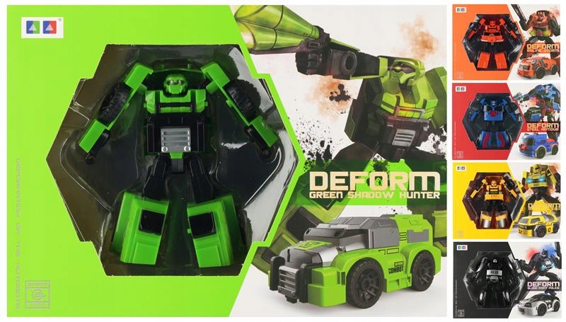 Funkcja transformacji 2w1 – Zmieniaj kształty i baw się