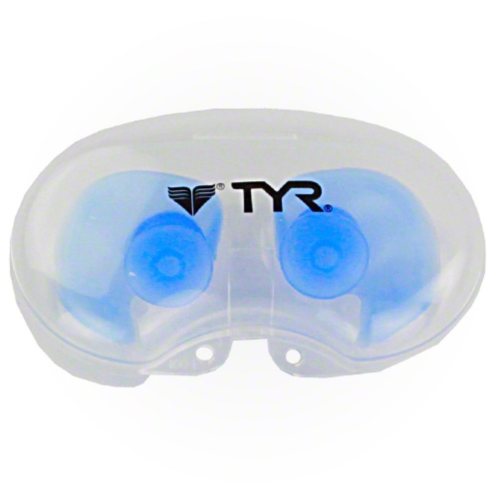 TYR ZATYCZKI DO USZU MOLDED EAR PLUG LONG LASTING SILICONE BLUE LEARS 420 – Komfort i ochrona podczas pływania