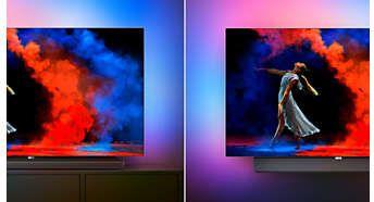 Ciesz się elastycznością i wysoką jakością dźwięku dzięki składanej podstawie głośnikowej firmy Philips