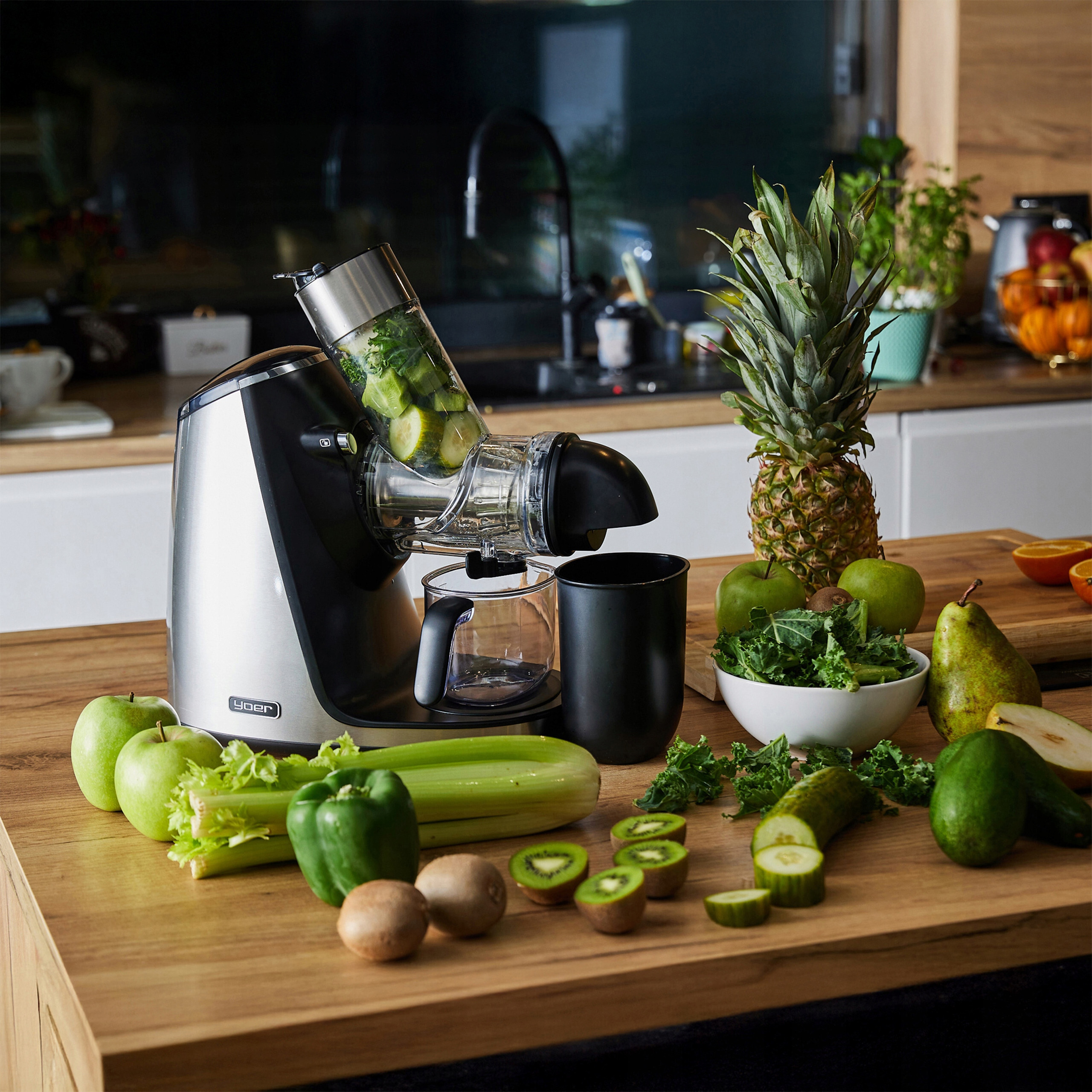 Funkcjonalność 3w1: sok, sorbet i puree