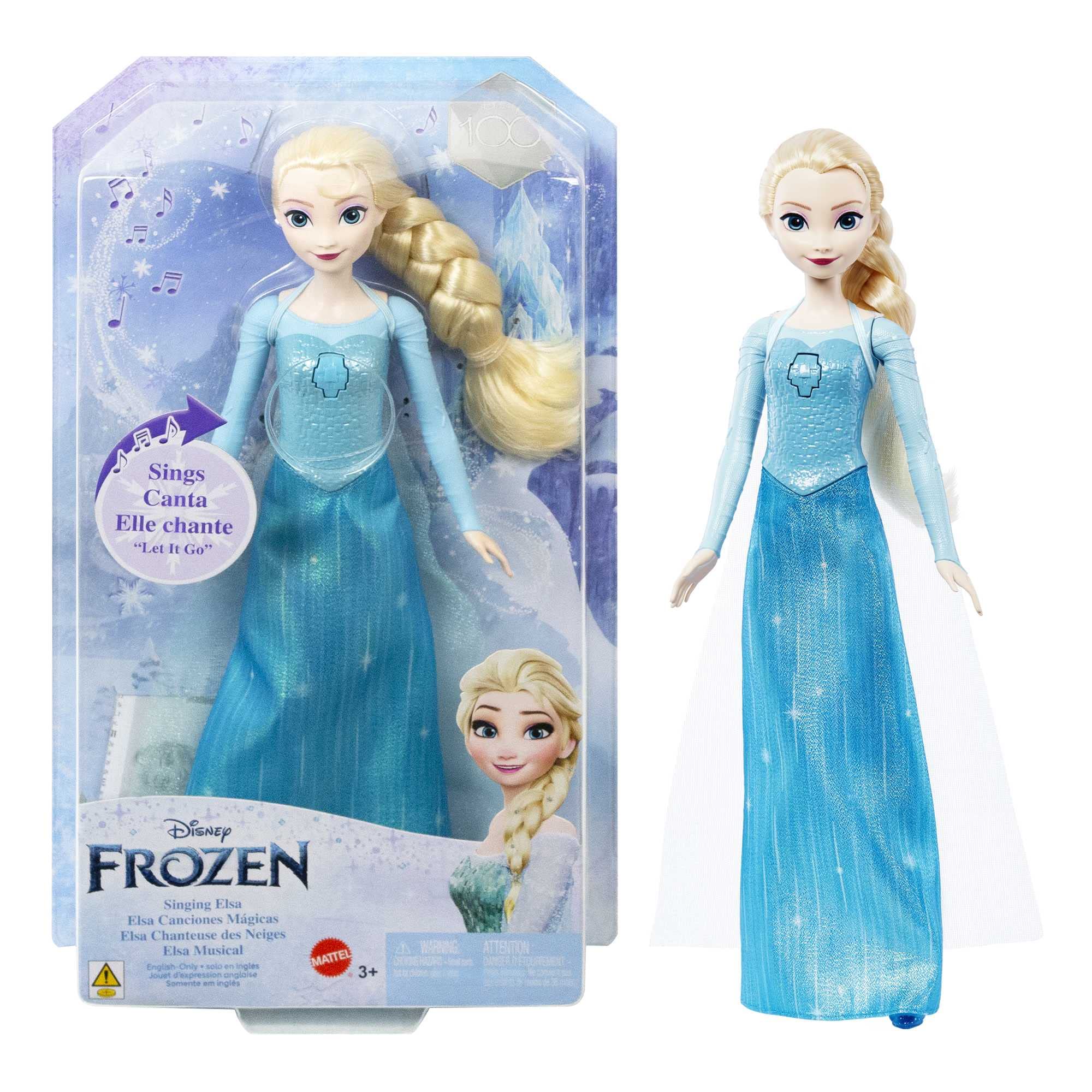 Lalka Disney Princess Frozen Muzyczna Elsa – Odkryj magię Krainy Lodu