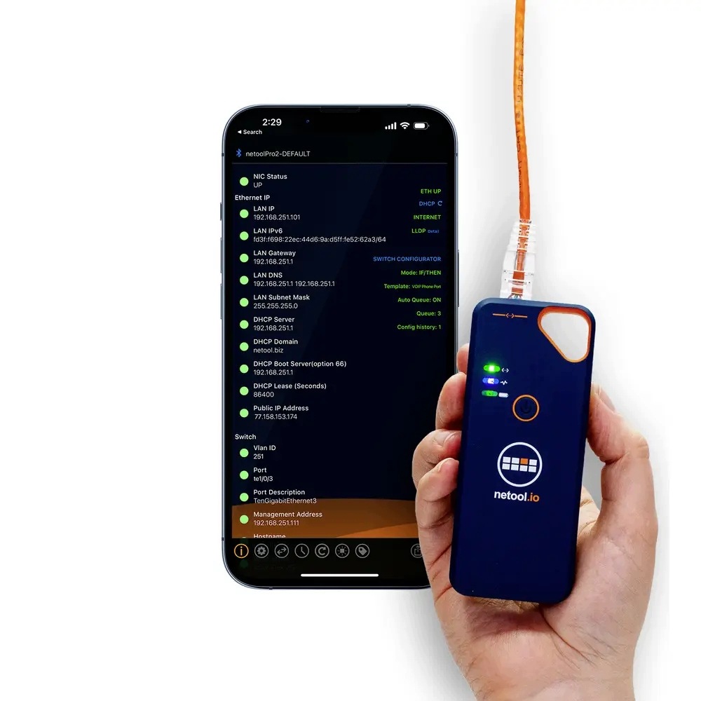 NetPeppers netool.io Pro2 – Inteligentny tester sieci dla profesjonalistów