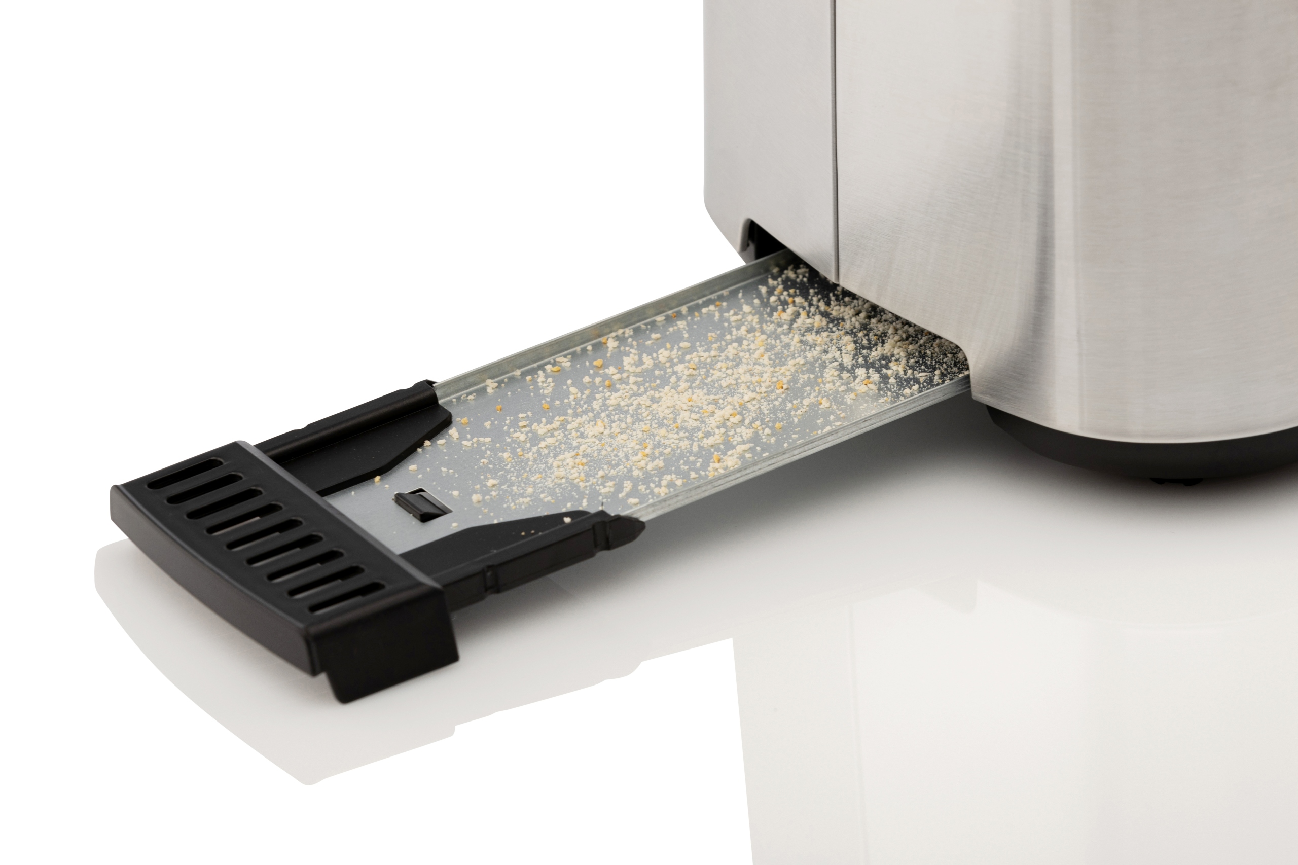 Wysuwana tacka na okruchy dla łatwego czyszczenia