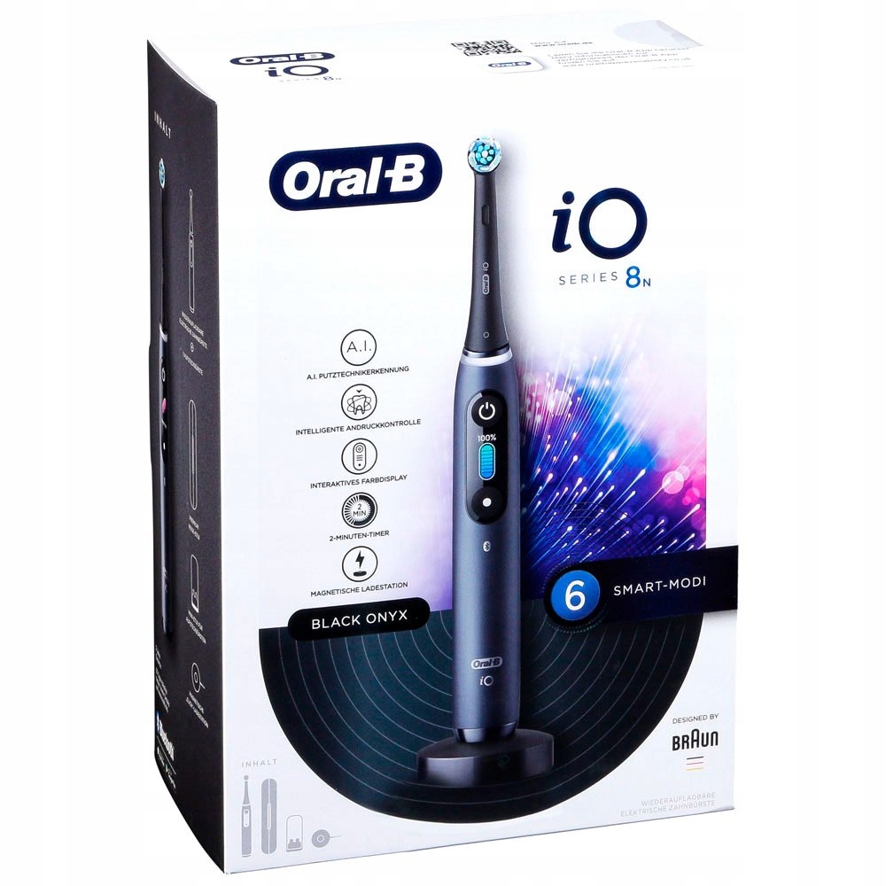 Szczoteczka Oral-B iO Series 8N Black Onyx – Nowa jakość czyszczenia